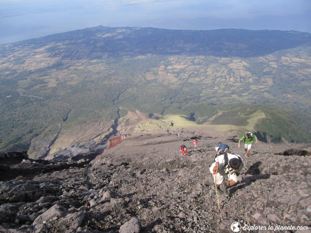 Ascension du volcan Conception au Nicaragua