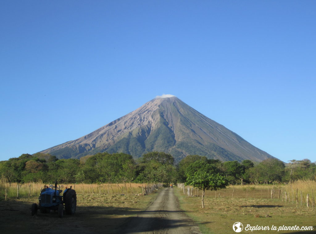 Volcan Conception sur l'île d'Ometepe au Nicaragua