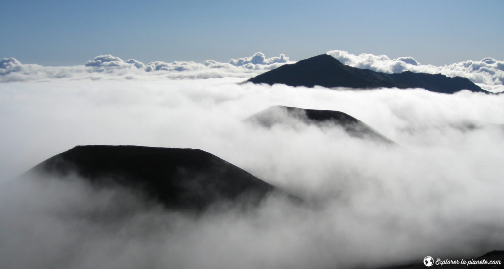 volcan haleakala sur l'île de Maui à Hawaii