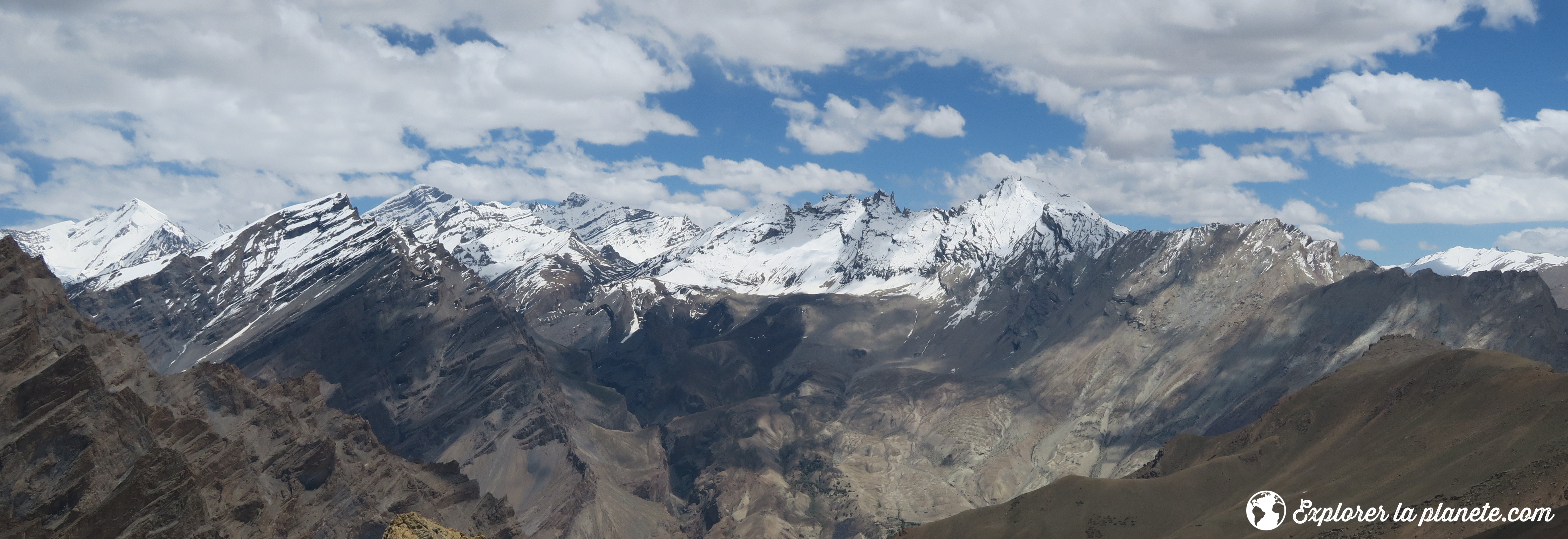Traversée du Zanskar - Montagnes en chemin pour Gongma