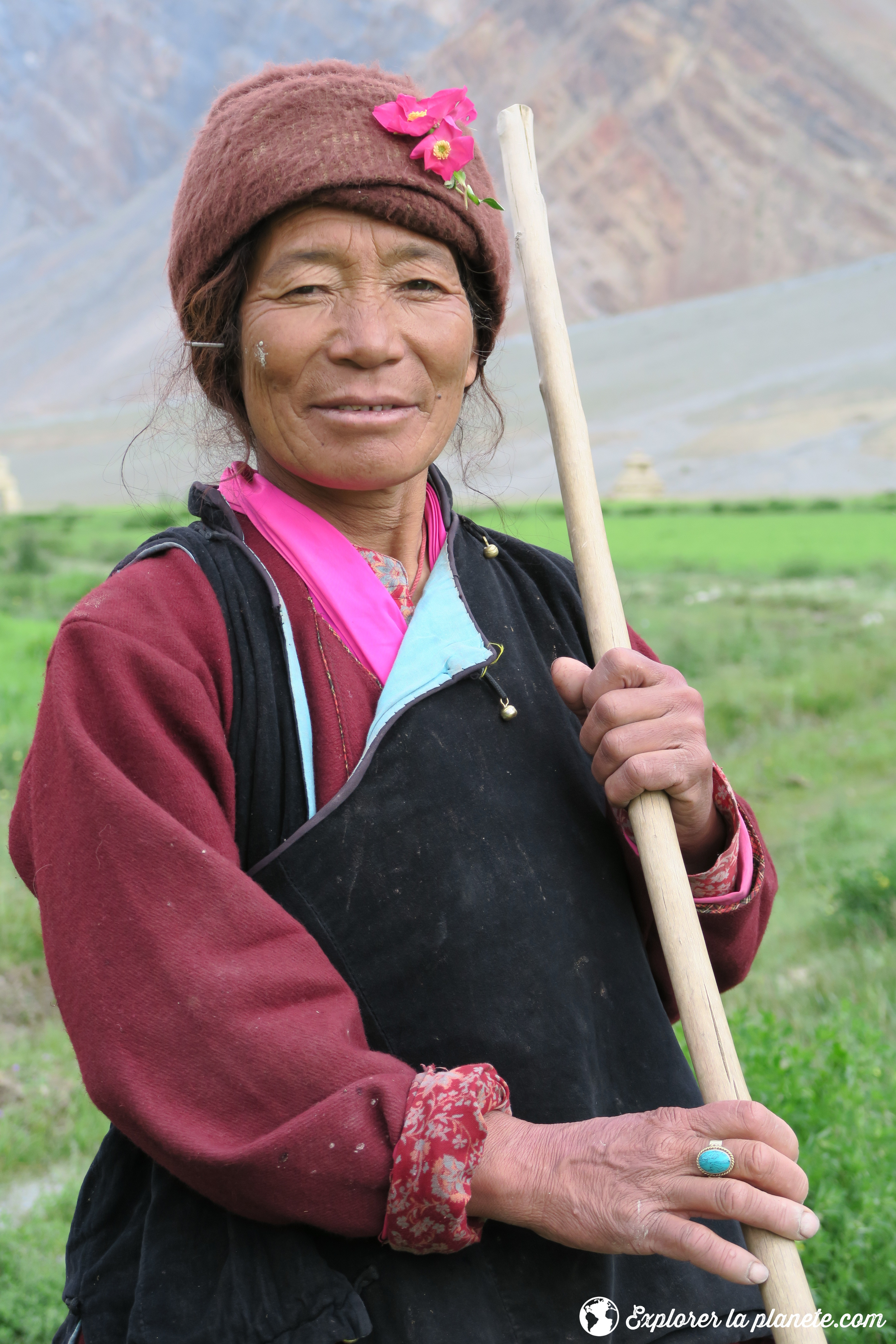Grande traversee du Zanskar - Femme de Pidmo