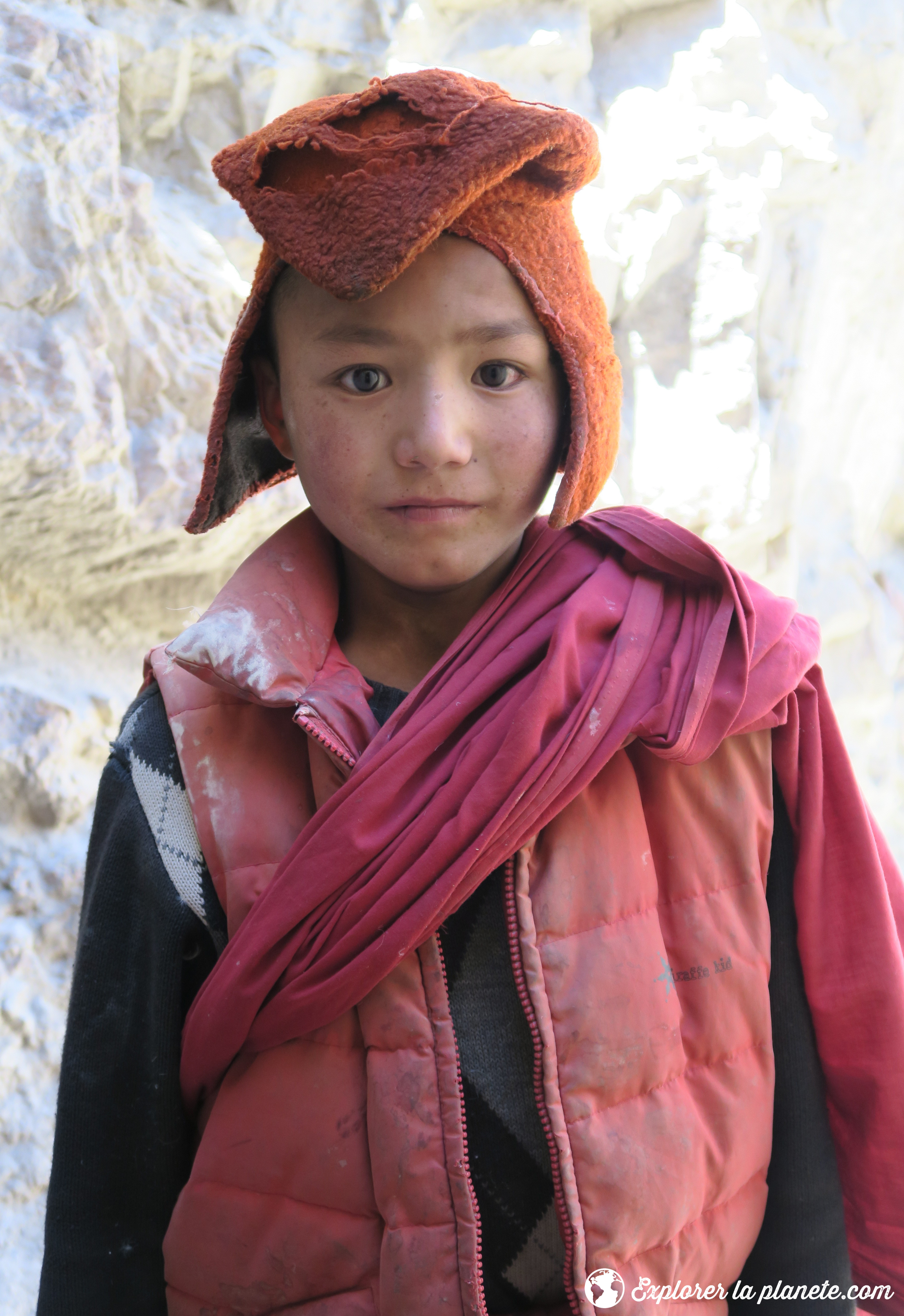 Trek Zanskar Ladakh-Moine du monastère de Phuktal 2