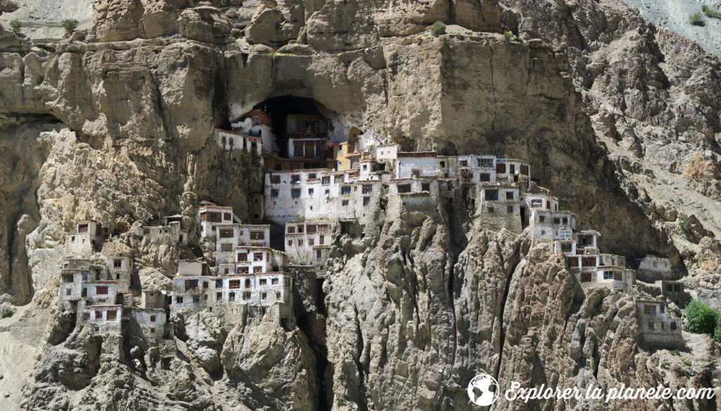 traversee-du-zanskar-monastère de Phuktal