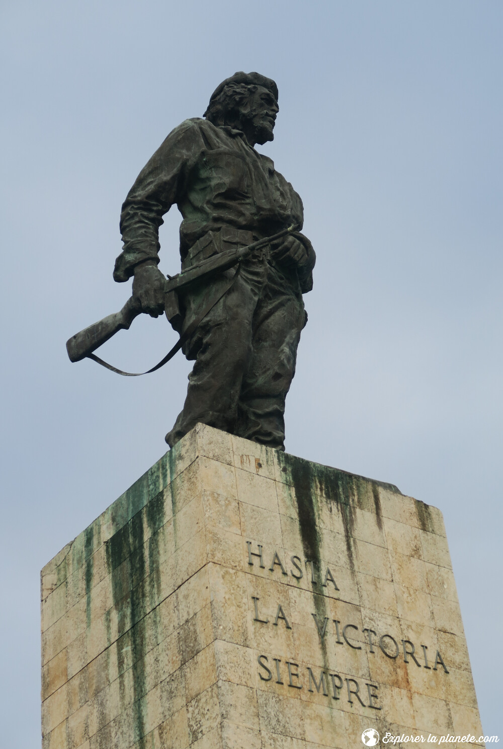 La statue de Che Guevara à Santa Clara.