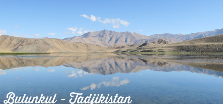 Le lac Bulunkul au matin Tadjikistan