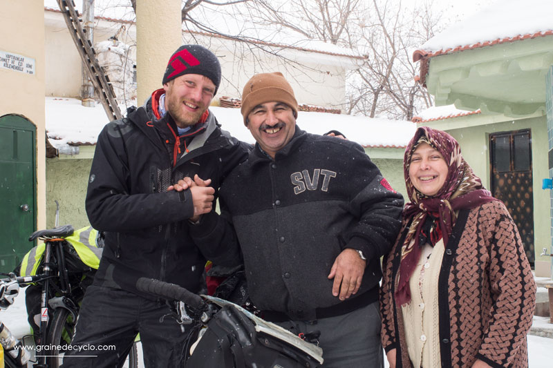 Une famille accueillante de Incik en Anatolie en Turquie