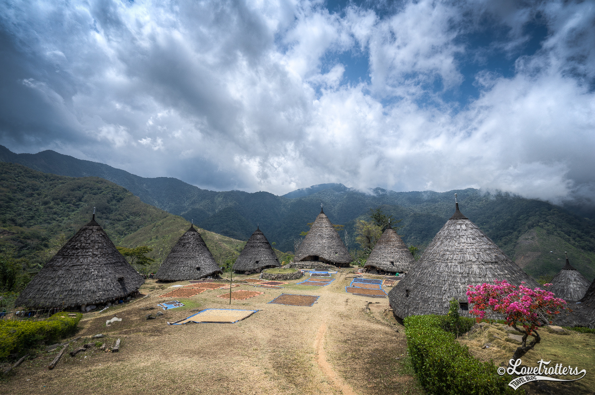 Village de Wae Rebo sur Flores en Indonésie