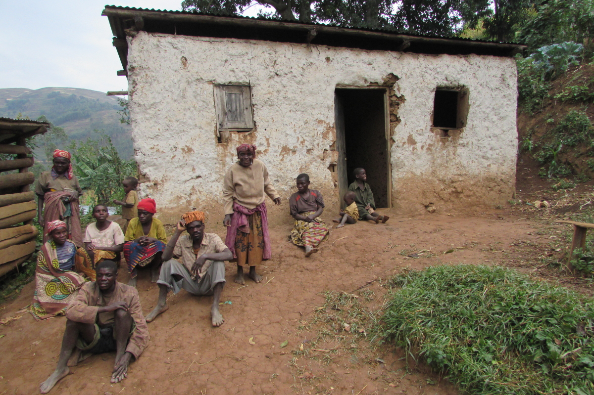 Famille Twa de Makanga en Ouganda