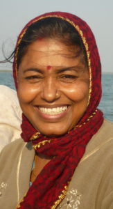 Portrait d'une Indienne à Sunderbans en Inde
