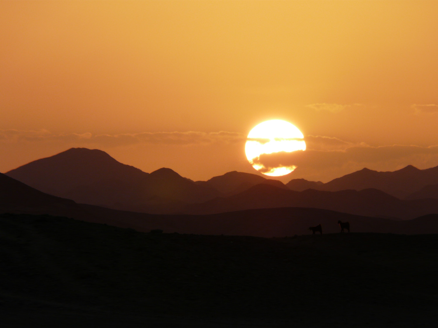 Coucher de soleil à Marsa Alam en Egypte destinations en dehors des sentiers battus