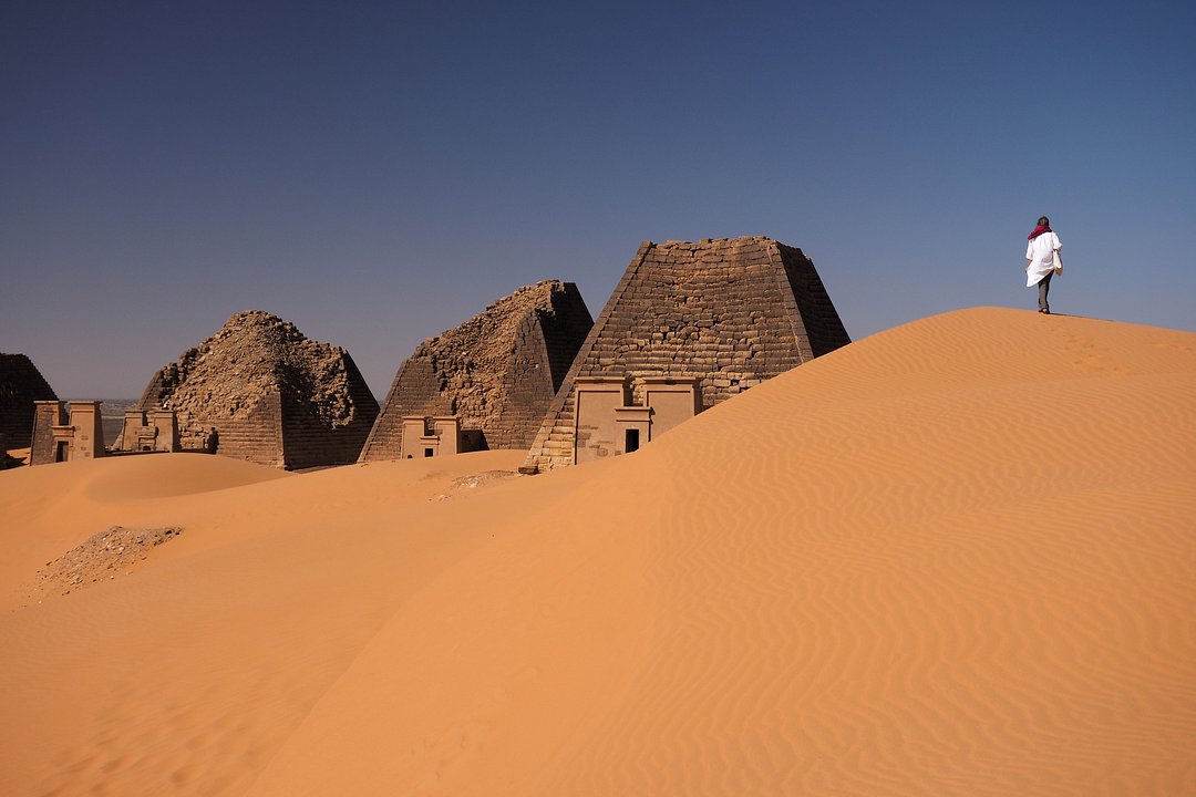 Pyramides de Meroe au Soudan