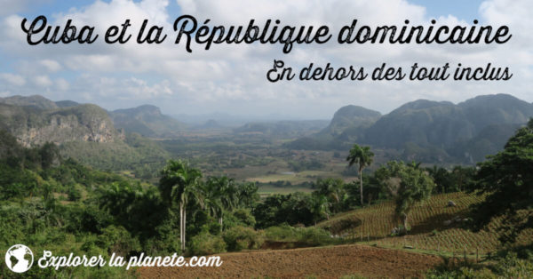 Publicité pour une conférence sur Cuba et la République dominicaine