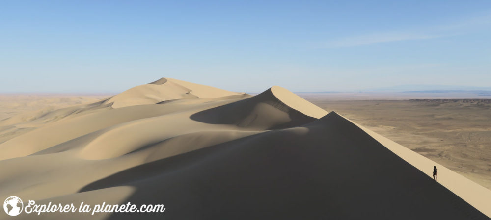 Les dunes de sables de Khongoryn Els, point de vue incroyable dans le désert de Gobi.