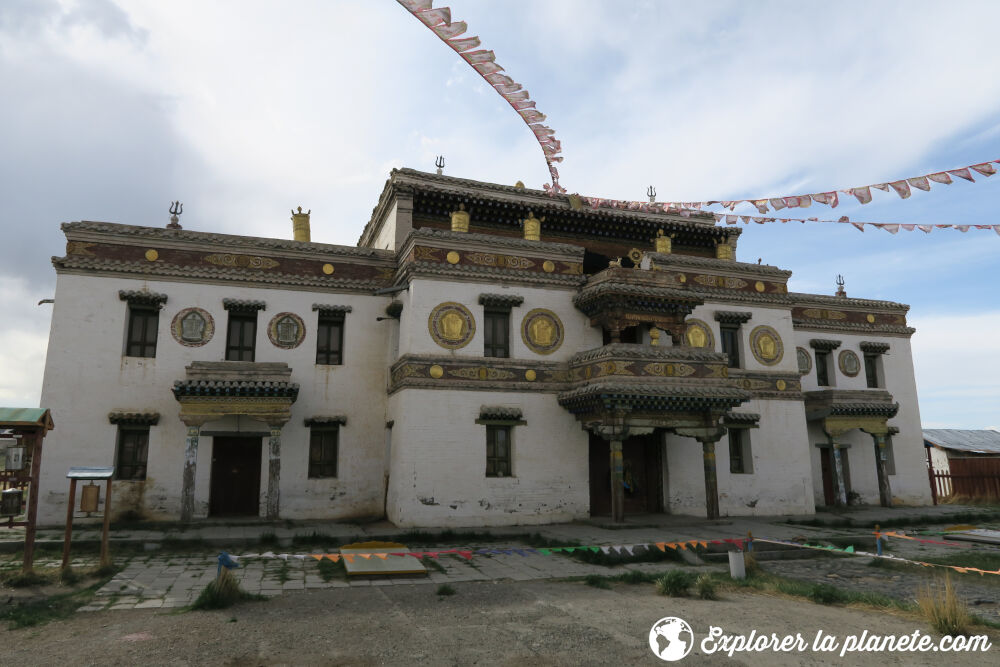 Le monastère de Erdene Zuu Khiid à Kharkhorin en Mongolie.
