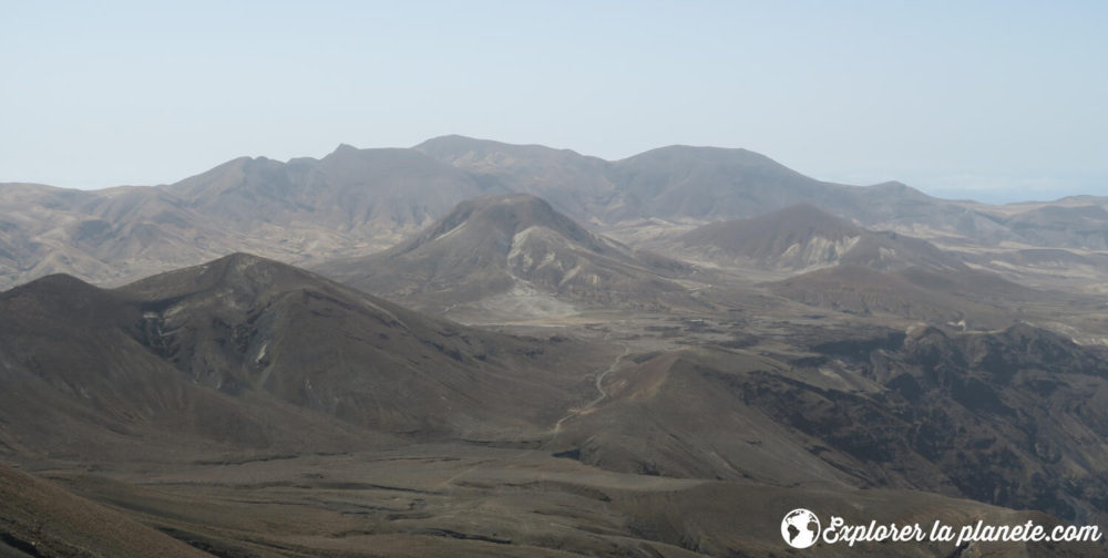 La vue du sommet du Tope de Coroa est très austère.