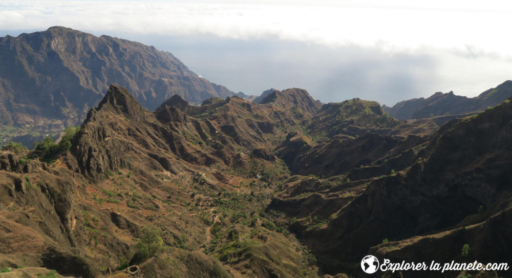 Les paysages de la vallée de Paul au Cap-Vert.
