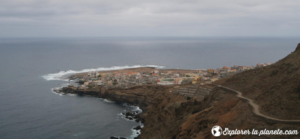 La vue sur Ponta do Sol sur l'île de Santo Antao.