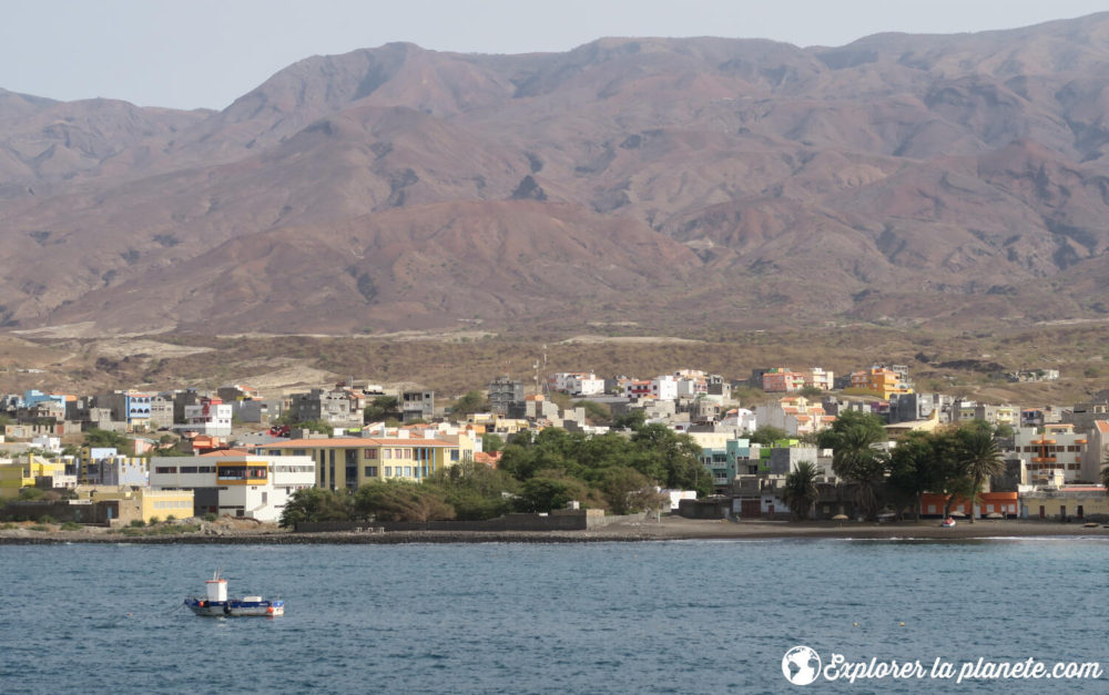 Le village de Porto Novo sur l'ile de Santo Antao.